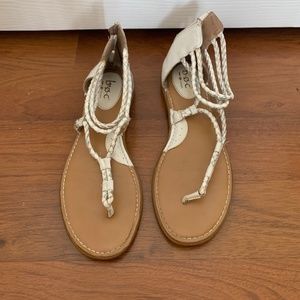 BOC White Sandals